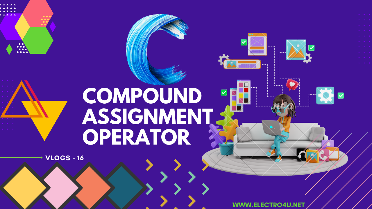compound assignment operator in c language